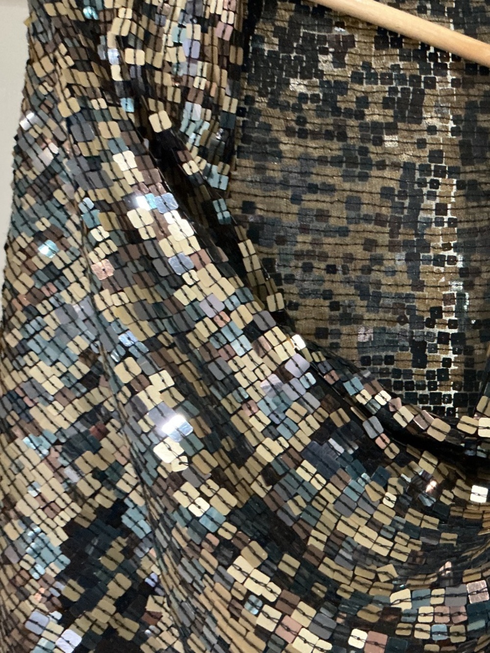 Ann Harvey Women’s stole, shawl, wrap , with sequins .Long rectangular